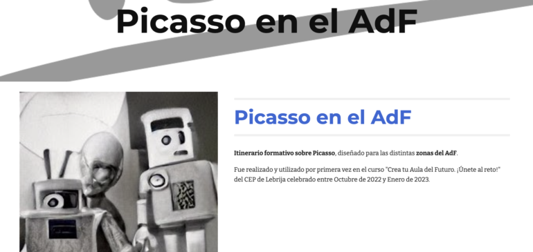 Itinerario para el AdF “Picasso en el AdF”